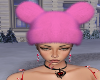 Teddy Fur Hat Pink
