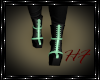 ^HF^ Mint/ black boots