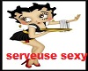 serveuse sexy