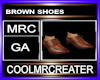 BROWN SHOES