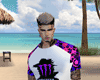 Camiseta monster morada