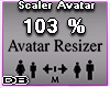 Scaler Avatar *M 103%