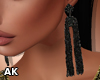 Black Earrings Aby