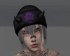 Horn beanie Gengar grey