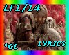 LF1/14- LOVEZ COULD LAST