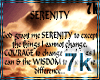 7k Serenity Prayer