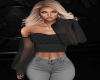 R~ Boho Top Black