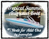 Tropical Summer Ani Boat