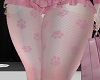 LLT Tights Paws Cat Pink