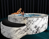 White Marble Hottub