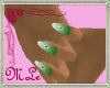 (MLe)Emerald Nails LUSH