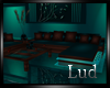 [Lud]Mystic Green Couch