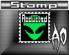 A0 Alien Stamp