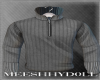 Tucked Sweater Gray