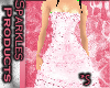 *S Pink Wedding Dress