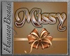 MISSY bday banner