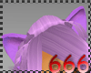 (666) kitty purple ears