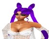 princess purple hair