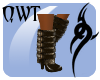 QWT Tess Boots ~ Brown