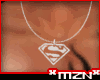 *MzN* Superman Necklace