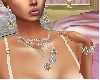 gold and pearls set