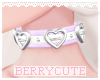 ♡ Heart Choker Lilac