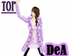 [DeA] Lavender Long Coat