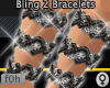 f0h Bling 2 Bracelets