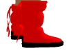 *B*Snow boots red