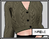 Knitted sweater khaki