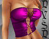 Sexy Laced Top in Plum