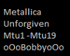 The Unforgiven Mtu1-19