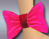 Hot Pink Bow Bracelet