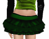Green skirt