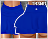 ᵀ Sculpt Skirt Blue