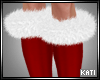 Mrs. Claus Fur Red Boots