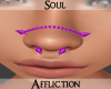 Nose Piercings - Purple