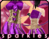*S Purple Fairy Dress