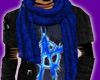 AnArChy BlueSweaterScarf