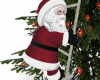 E*Christmas Santa Ladder