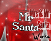 W° Mr Santa .Onesie