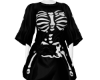 *Skeleton Dress Black*