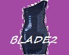 BM BLUE SEQUIN BANDAGE 