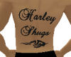 harley shugs back tattoo