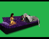 purple/whitetiger couch