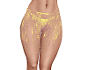 Gold bikini bottom