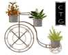 CTG RUSTY BIKE PLANTER