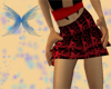 *D* Black and Red Skirt