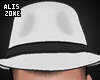 [AZ] Mafia Hat White&bla