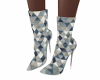*N* mosaic - ankle boots